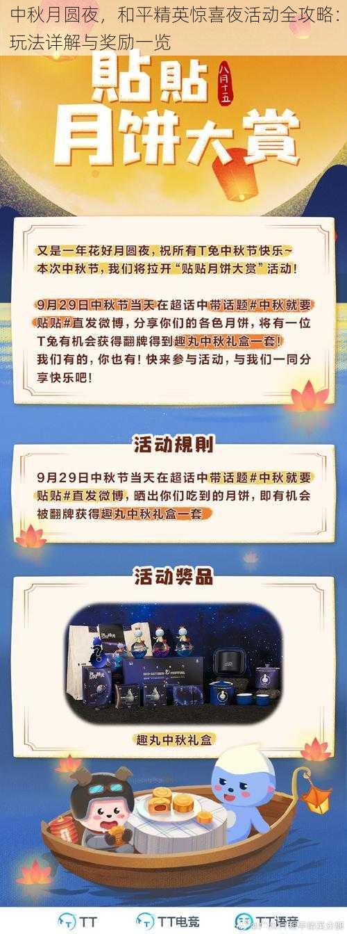 中秋月圆夜，和平精英惊喜夜活动全攻略：玩法详解与奖励一览